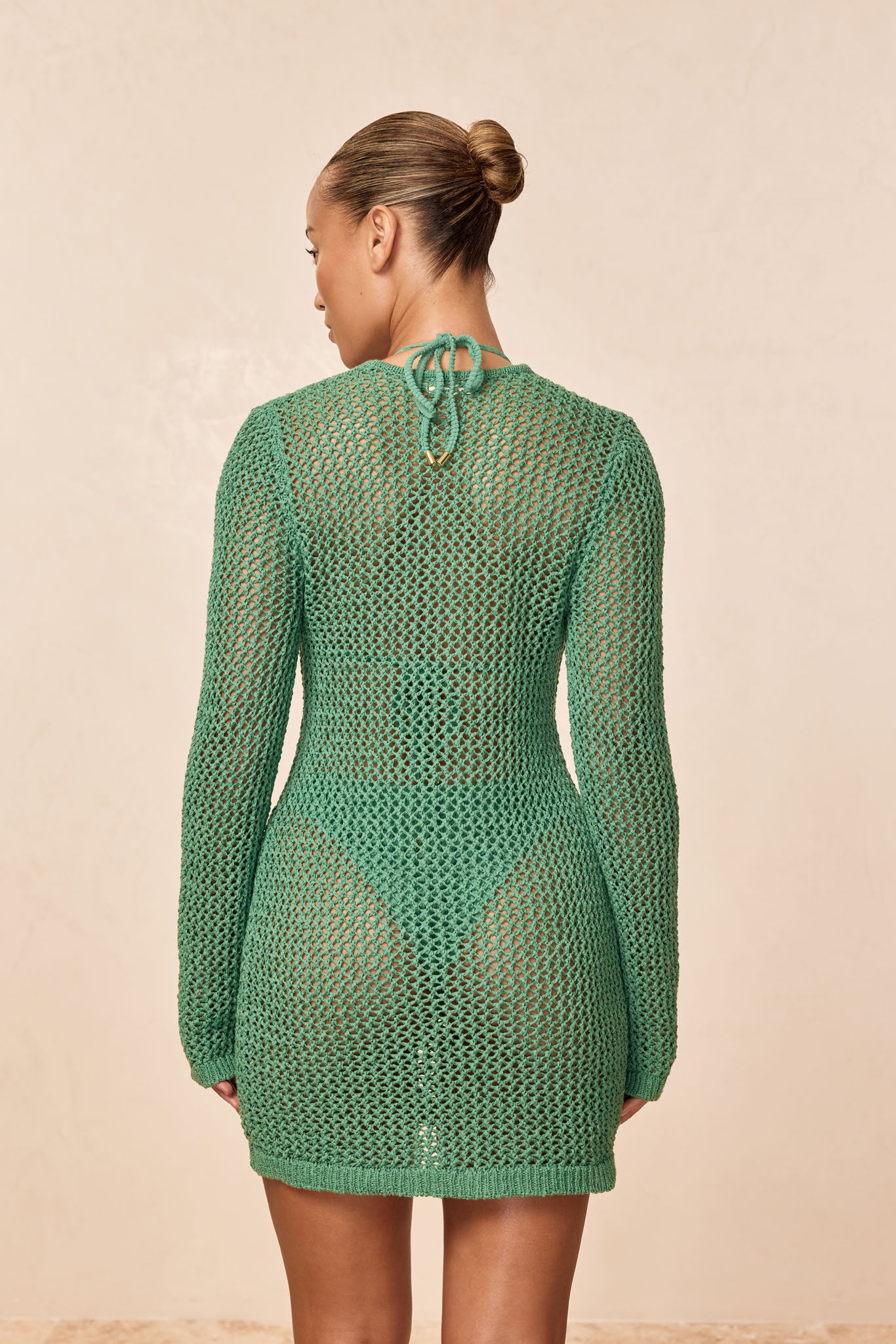 Corossol Mini Dress - Pond Petit Crochet - Image 6
