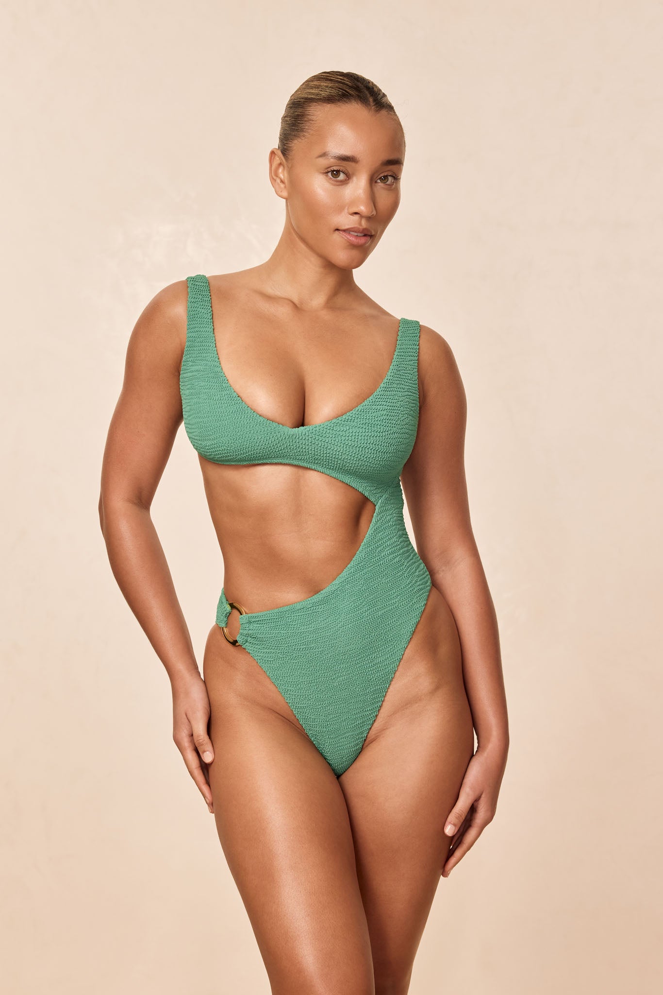 St. Barth's One Piece - Pond Crinkle - Image 5