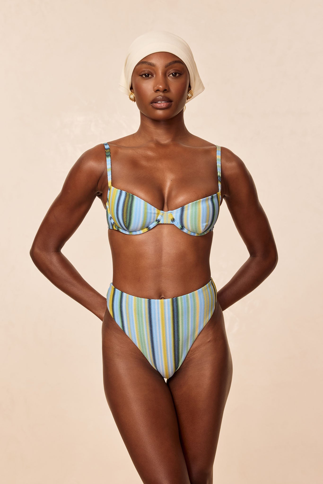 Formentera Bottom - Sardinia Stripe Azure - Image 6