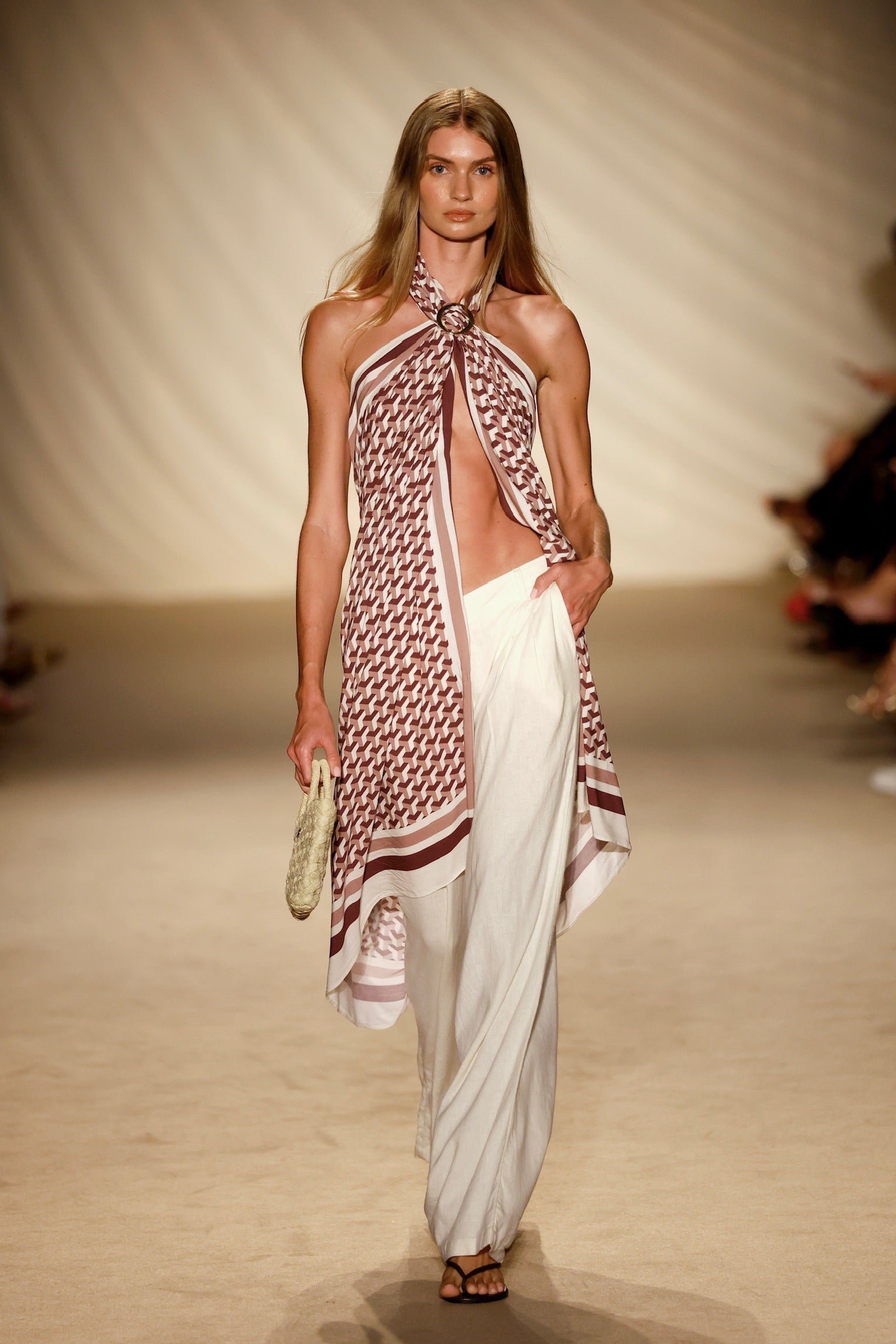Marina Piccola Sarong - Husk Geo - Image 2
