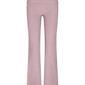 Melrose Flared Legging Long - Heather Mauve