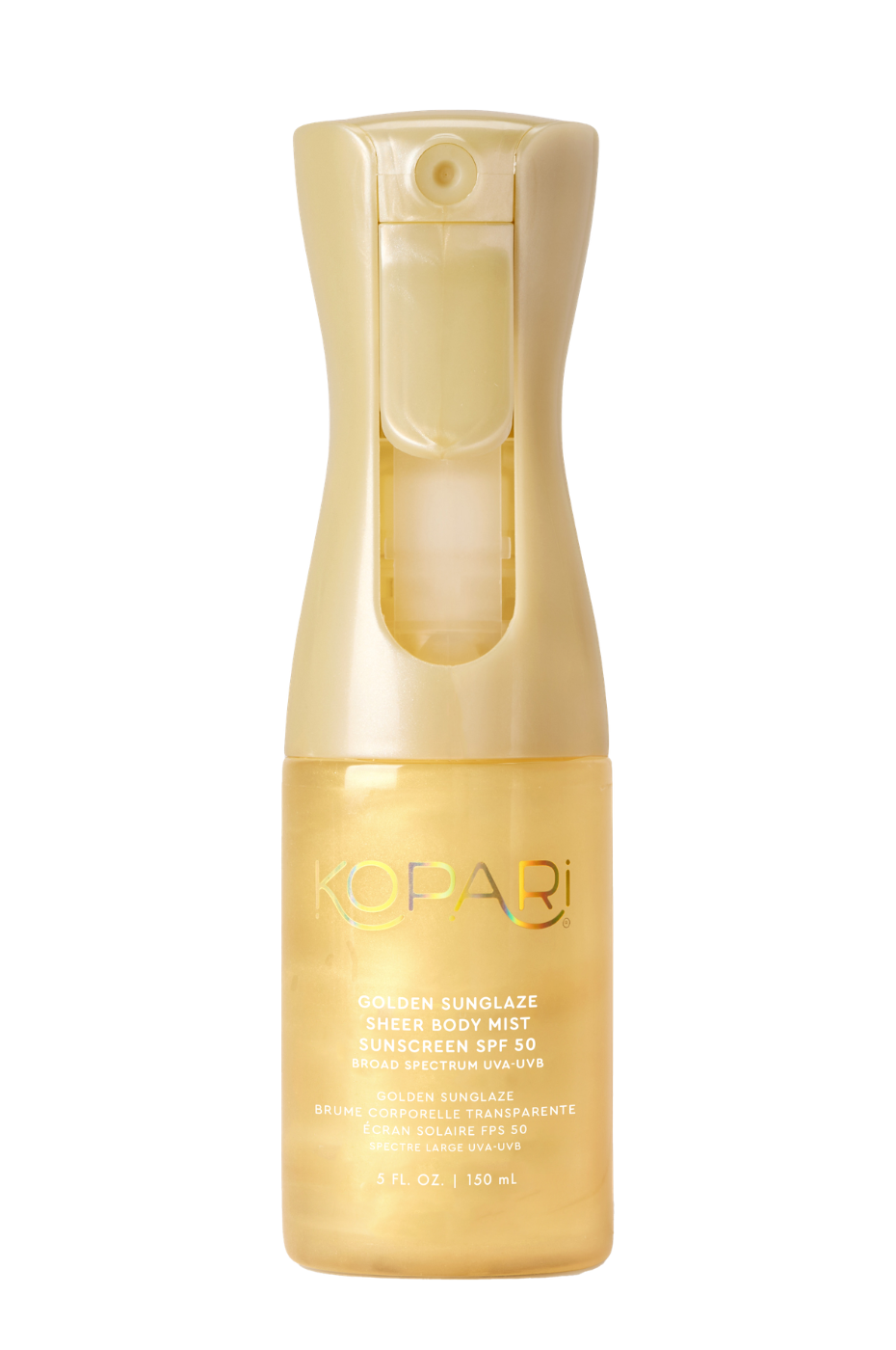 Golden Sunglaze Sheer Body Mist Sunscreen SPF 50