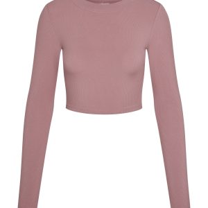 Hayworth Long Sleeve - Mauve Lightweight Rib