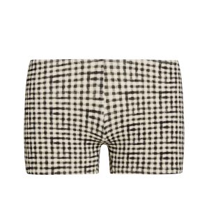 Cali Short - Black Gingham