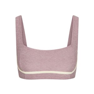 Zion Bra - Heather Mauve/Ivory