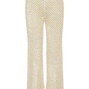 Athens Pant - Ivory Crochet