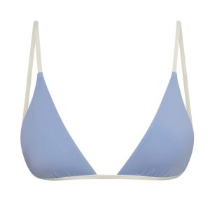 Barbados Top - Azure/Ivory