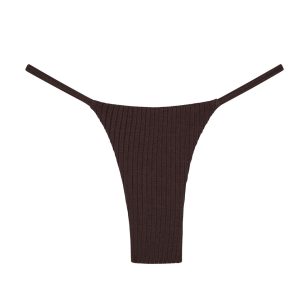 Barbados Bottom - Espresso Wide Rib