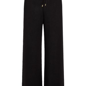 Belize Pant Open Knit - Black