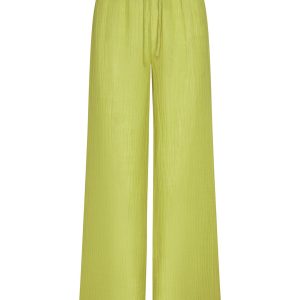 Belize Pant - Apple Crinkle Linen