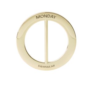 Monday Sarong Buckle - Gold