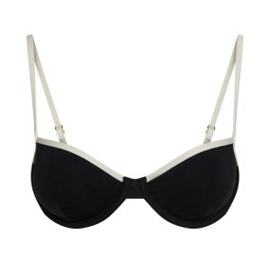 Capri Top - Black/Ivory