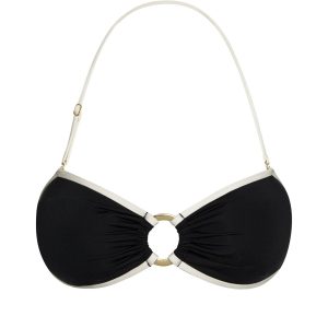 Costa Rica Top - Black/Ivory