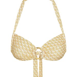 Bronte Top - Ivory Geo