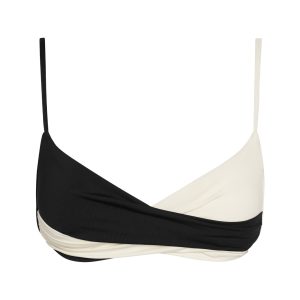 Bordeaux Top - Black/Ivory