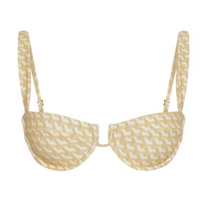 Cala Roja Top - Ivory Geo
