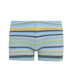 Cali Shorts - Sardinia Stripe Azure