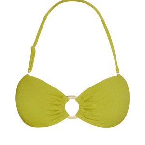 Costa Rica Top - Chartreuse Summer Plaid