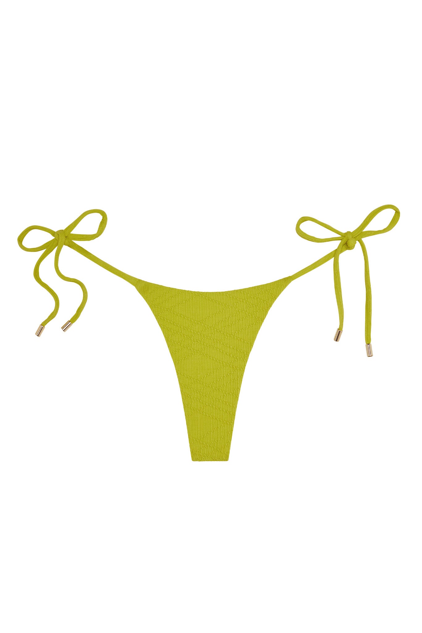 Palma Bottom - Chartreuse Summer Plaid
