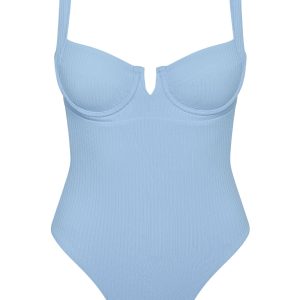 Clovelly One Piece - Sky Rib