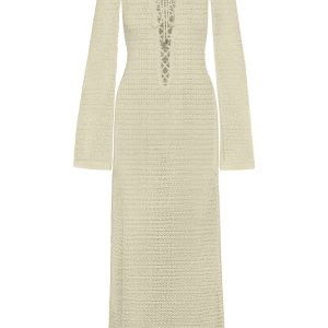Corossol Dress - Ivory Lace Crochet