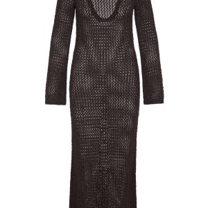 Cozumel Dress - Espresso Petit Crochet