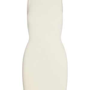 Camerelle Dress - Ivory Knit Rib