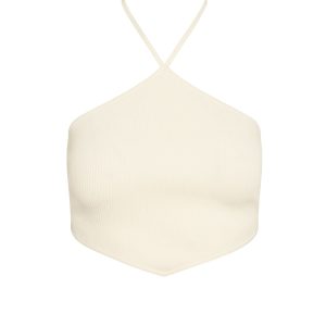Doheny Top - Ivory Knit Rib