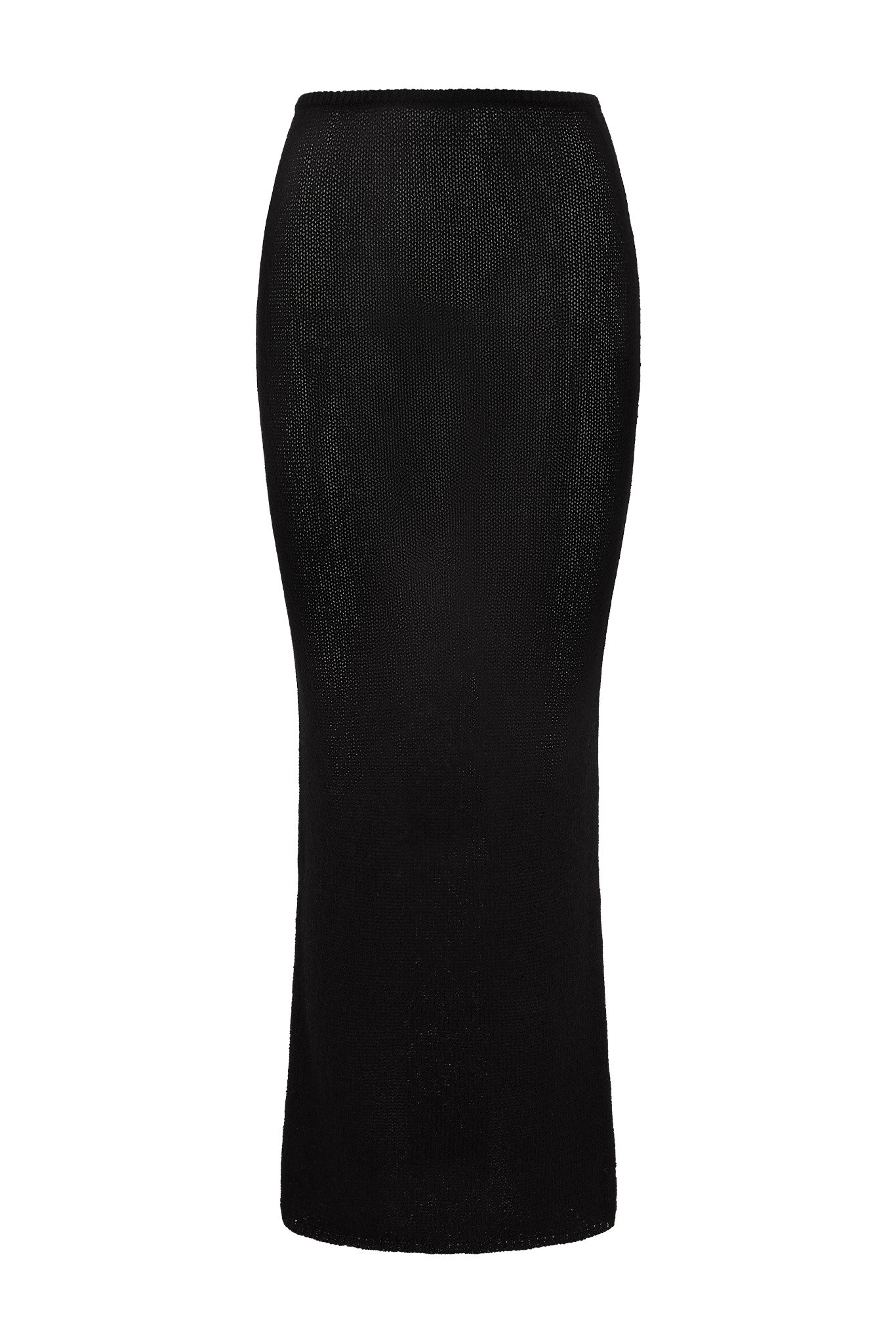 Fontelina Skirt - Black Open Knit