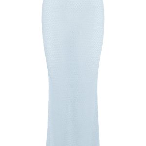 Fontelina Skirt - Ice Lurex Lace Crochet