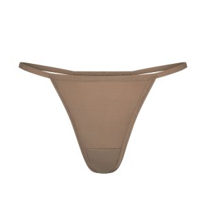 Monday G String 3 Pack - Caramel