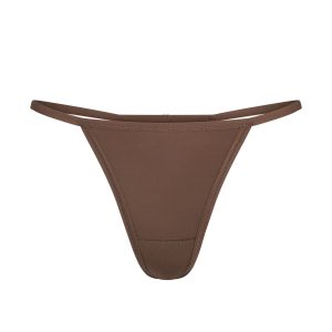 Monday G String 3 Pack - Mocha
