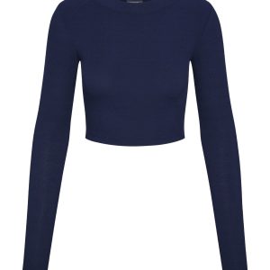 Hayworth Long Sleeve - Midnight Lightweight Rib