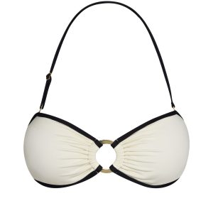 Costa Rica Top - Ivory/Black