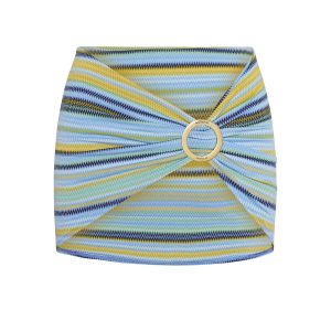 Jamaica Sarong - Sardinia Stripe Azure