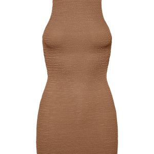 Kokomo Dress - Husk Crinkle