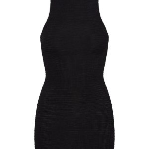 Kokomo Dress - Black Crinkle