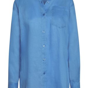 La Jolla Shirt - Azure Linen
