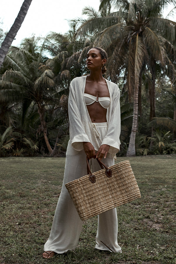 Lake Como Woven Bag - Large - Image 2