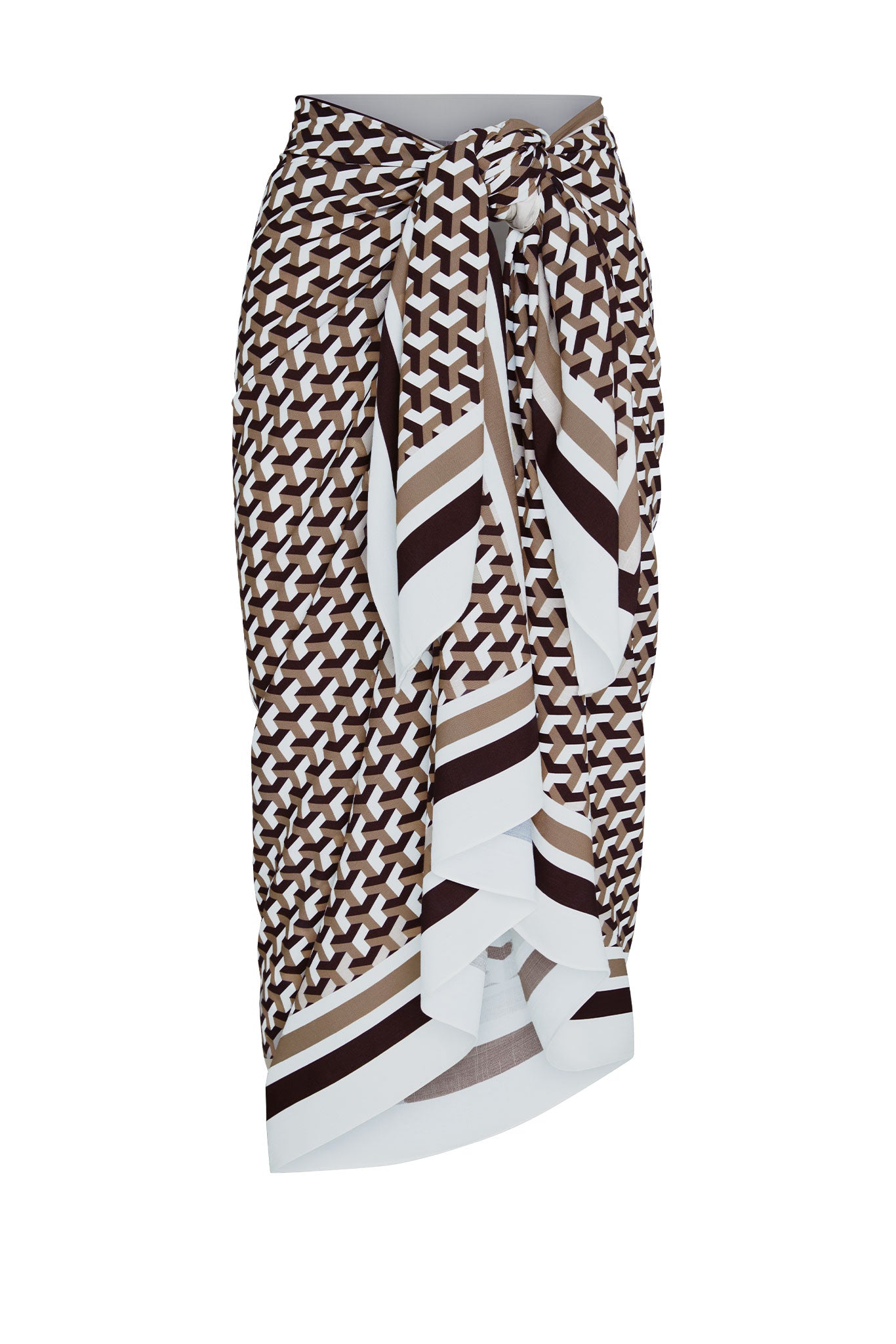 Marina Piccola Sarong - Husk Geo