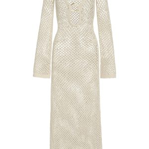 Montego Dress - Ivory Chunky Crochet
