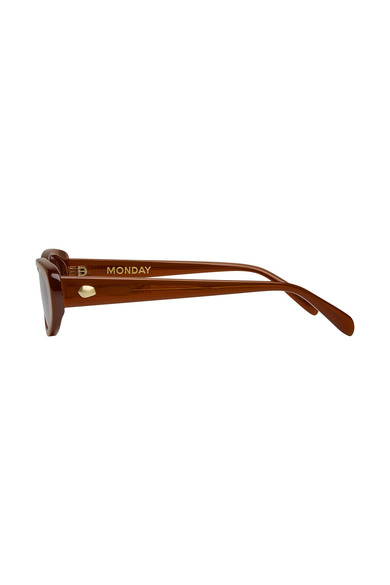 Milano Sunglasses - Brown - Image 4