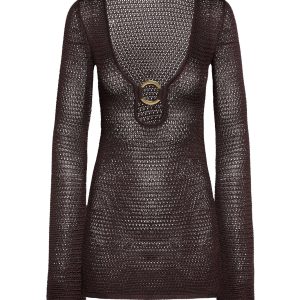 Montego Mini Dress - Espresso Treble Knit