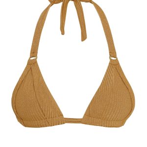 Morocco Top - Antique Gold Lurex Rib