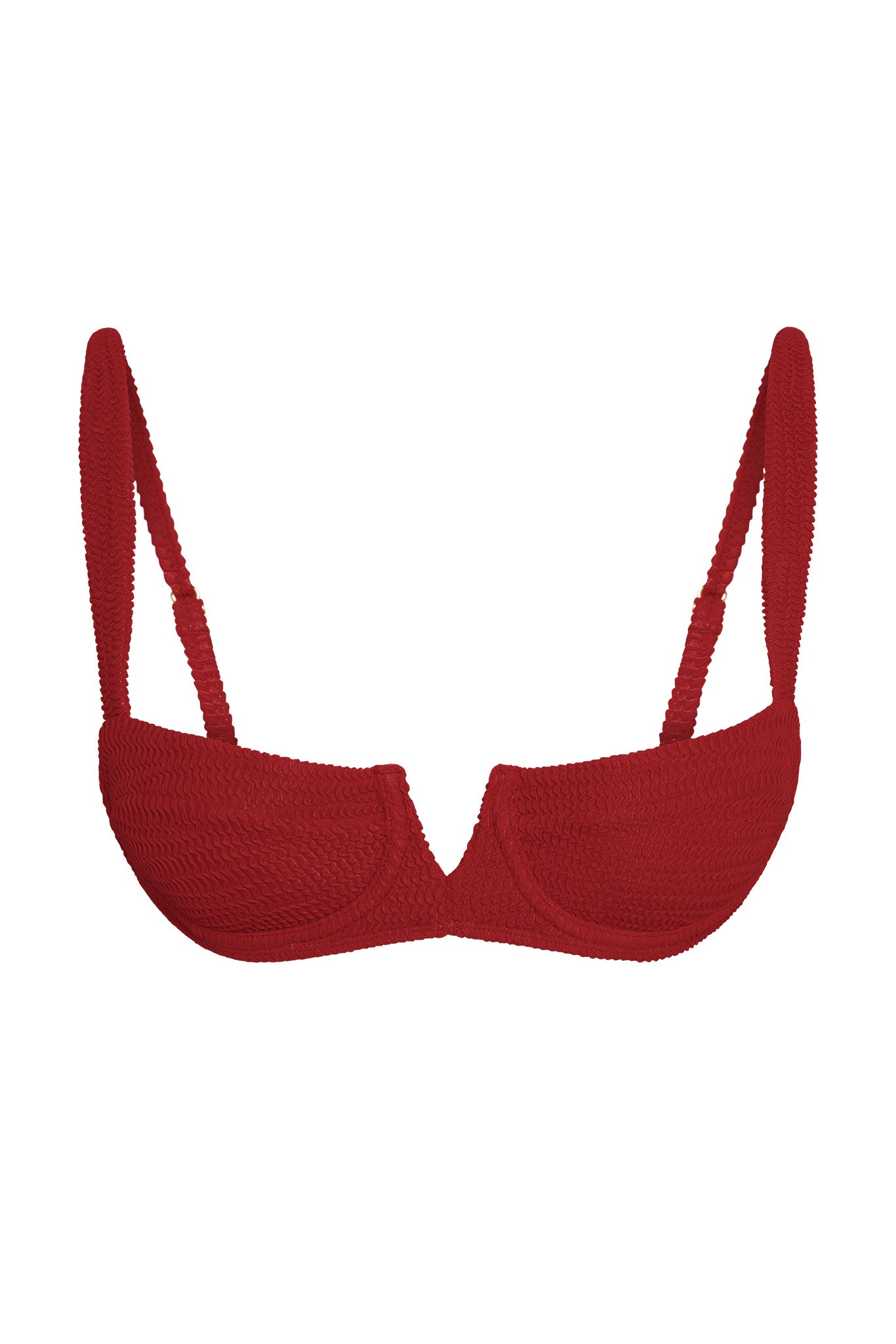 Clovelly Top - Cherry Crinkle