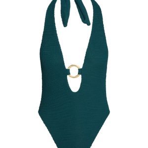 Montego One Piece - Evergreen Crinkle