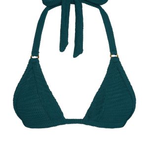 Morocco Top - Evergreen Crinkle