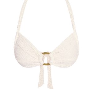 Bronte Top - Ivory Crochet