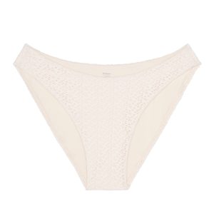 Seychelles Bottom - Ivory Crochet (Modest Coverage)