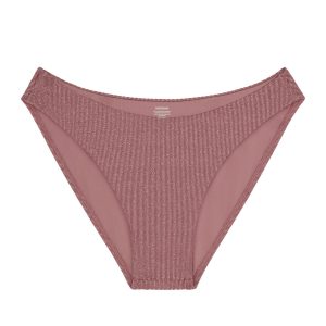 Seychelles Bottom - Mauve Lurex Rib